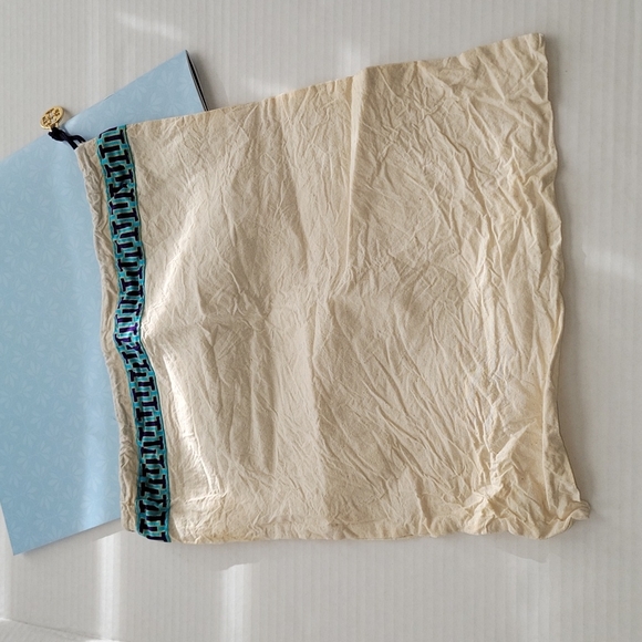 Tory Burch Canvas Drawstring Dust Bag - Picture 4 of 5